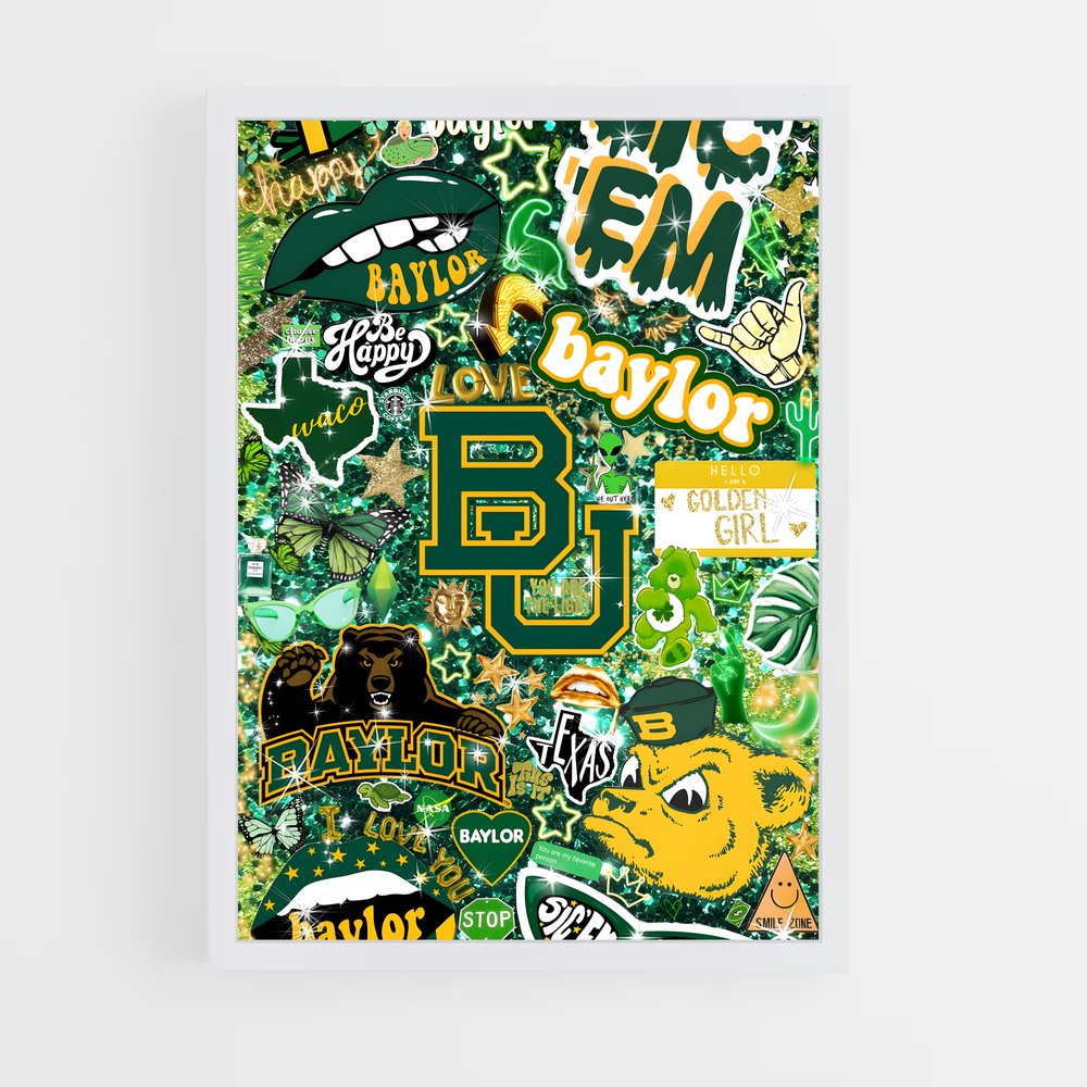 Poster Baylor Showdown – affiche Basketball (vue 3)